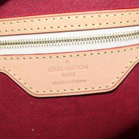 LOUIS VUITTON Monogram Multicolor Annie MM Tote Bag White M40307 LV Auth 120602V - Picture 13 of 16